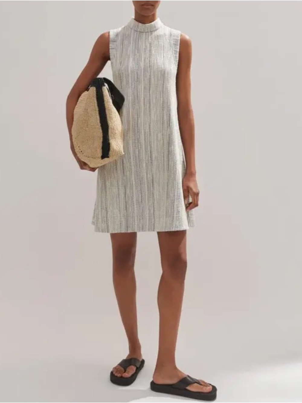Me+Em Jacquard Swing Mini Dress Sz Us 2